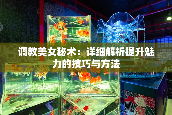 调教美女秘术：详细解析提升魅力的技巧与方法