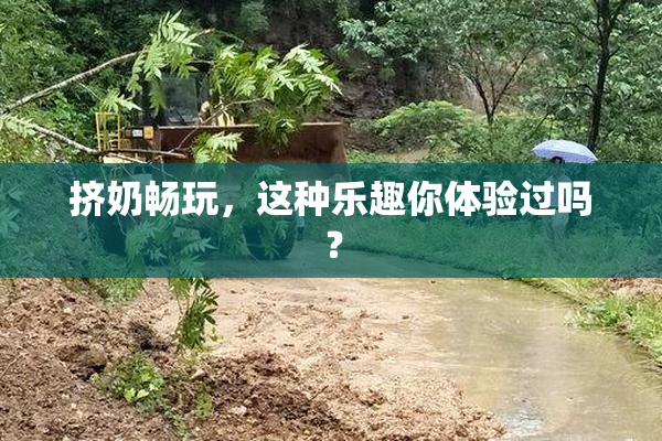 挤奶畅玩，这种乐趣你体验过吗？