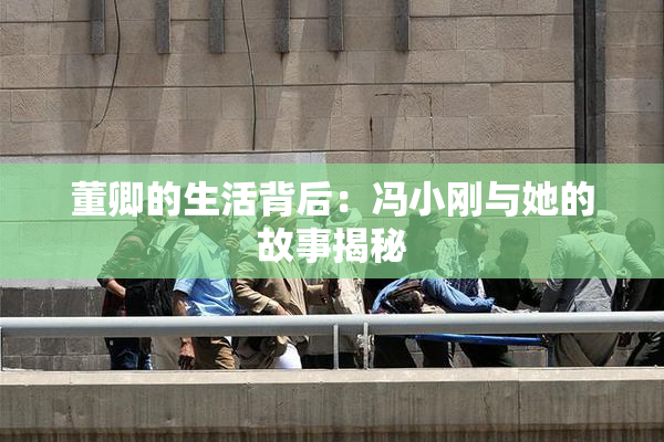 董卿的生活背后：冯小刚与她的故事揭秘