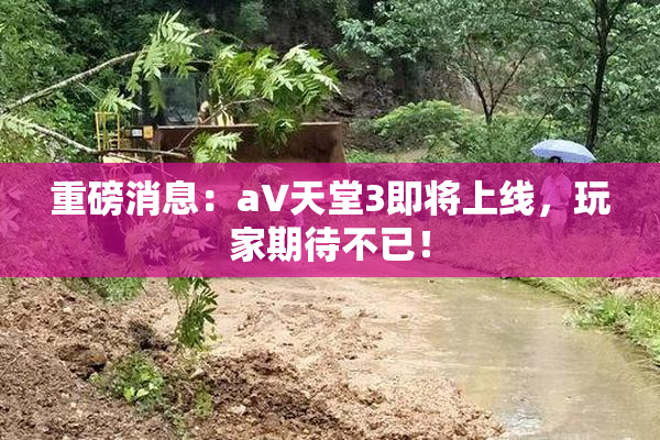 重磅消息：a∨天堂3即将上线，玩家期待不已！
