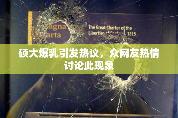 硕大爆乳引发热议，众网友热情讨论此现象