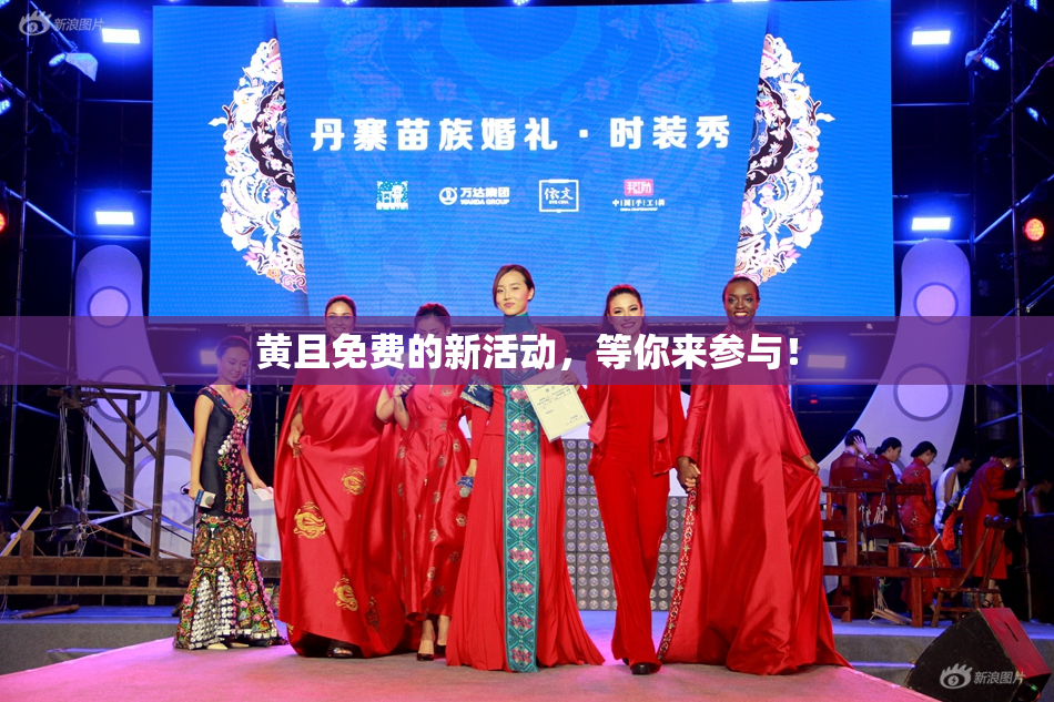 黄且免费的新活动，等你来参与！