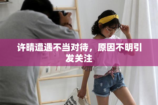 许晴遭遇不当对待，原因不明引发关注