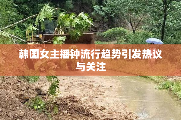 韩国女主播钟流行趋势引发热议与关注