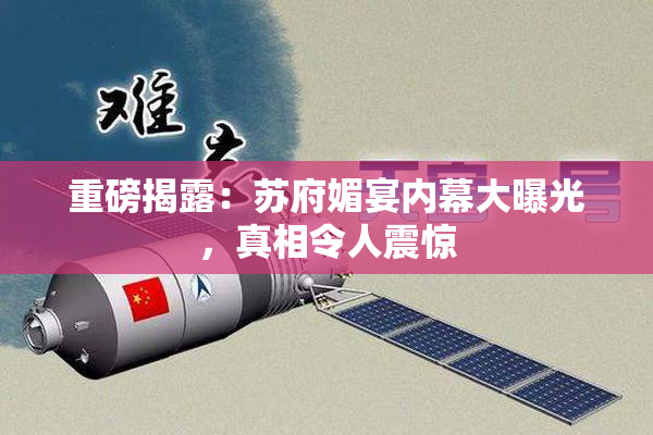 重磅揭露：苏府媚宴内幕大曝光，真相令人震惊