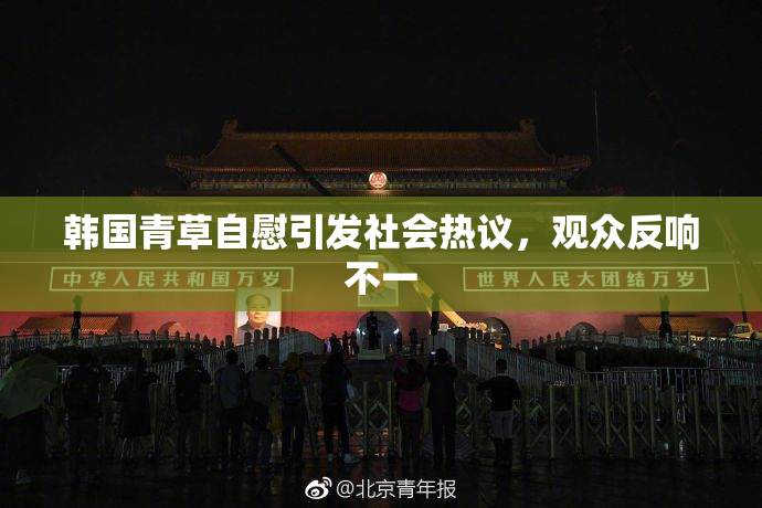 韩国青草自慰引发社会热议，观众反响不一