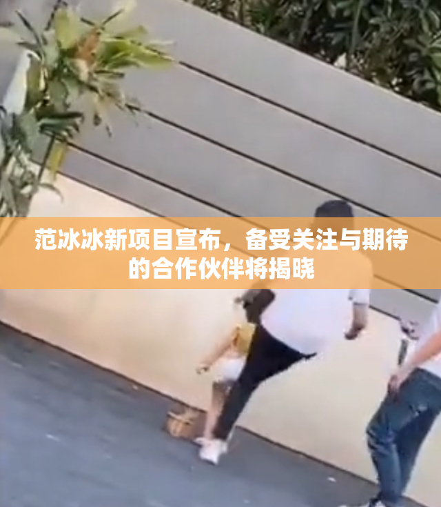 范冰冰新项目宣布，备受关注与期待的合作伙伴将揭晓