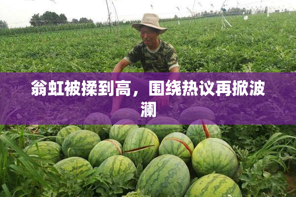 翁虹被揉到高，围绕热议再掀波澜