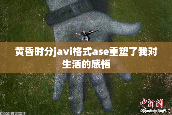 黄昏时分javi格式ase重塑了我对生活的感悟