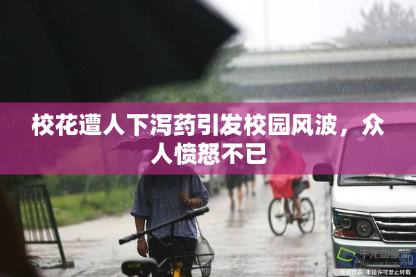 校花遭人下泻药引发校园风波，众人愤怒不已