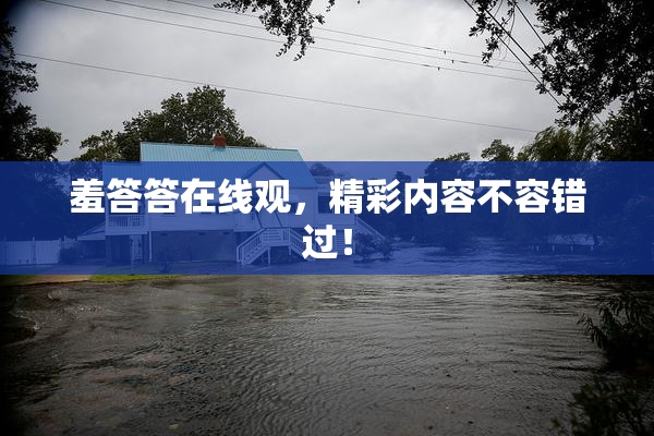 羞答答在线观，精彩内容不容错过！