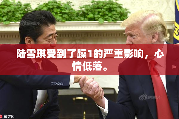 陆雪琪受到了躁1的严重影响，心情低落。