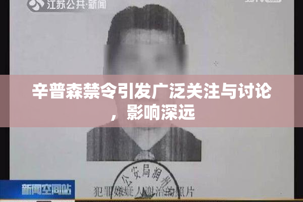 辛普森禁令引发广泛关注与讨论，影响深远