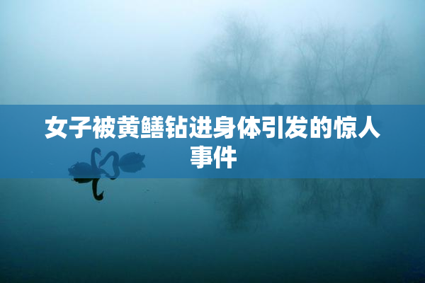 女子被黄鳝钻进身体引发的惊人事件