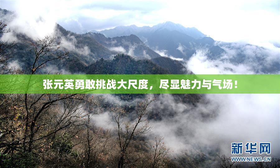 张元英勇敢挑战大尺度，尽显魅力与气场！