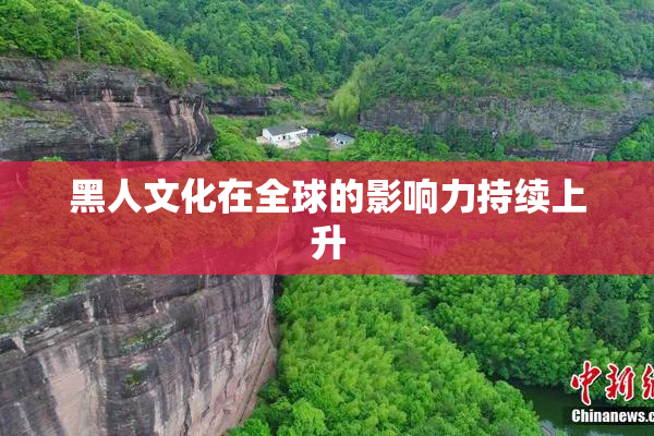 黑人文化在全球的影响力持续上升
