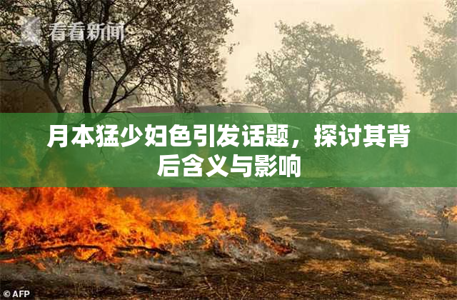 月本猛少妇色引发话题，探讨其背后含义与影响