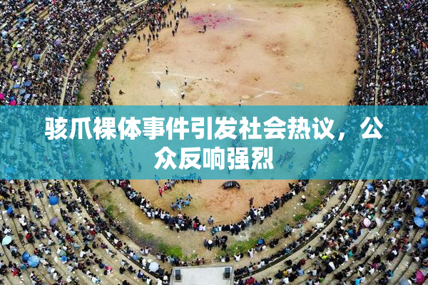 骇爪裸体事件引发社会热议，公众反响强烈